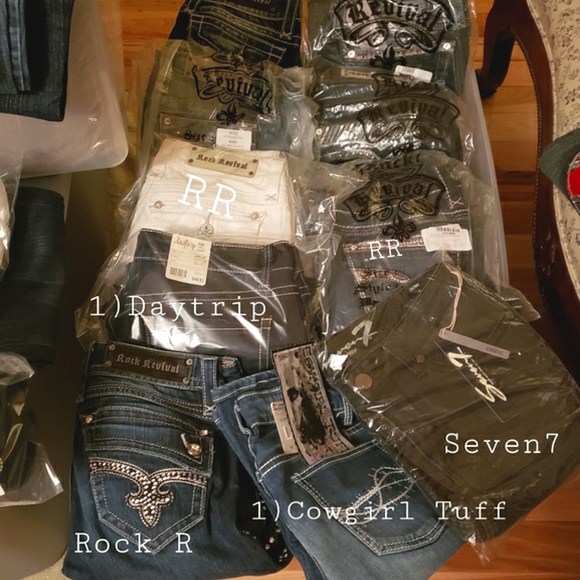 ROCK REVIVAL, MISS ME, BKE, SILVERS➕ 26-32W×28-33L All Cuts - Picture 6 of 13